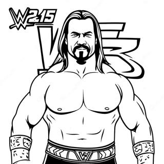 Pagina Para Colorear De Wwe 47543-39546