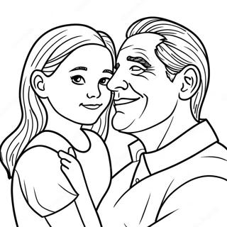 Pagina Para Colorear De Papa E Hija 47574-39564