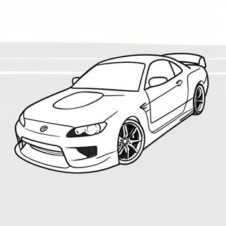 Pagina Para Colorear De Un Coche De Drift De Need For Speed 47695-39657