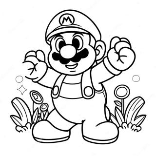 Pagina Para Colorear De La Pelicula De Super Mario Bros 4781-3842