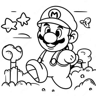 Pagina Para Colorear De La Pelicula De Super Mario Bros 4781-3843