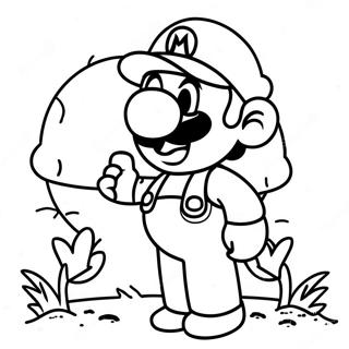 Pagina Para Colorear De La Pelicula De Super Mario Bros 4781-3844