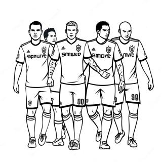 Pagina Para Colorear De Jugadores De Lafc En Accion 47935-39855