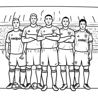 Pagina Para Colorear De Jugadores De Lafc En Accion 47935-39856