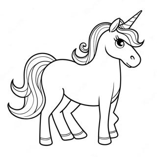 Pagina Para Colorear De Unicornio Colorido Entre Nosotros 48205-40087