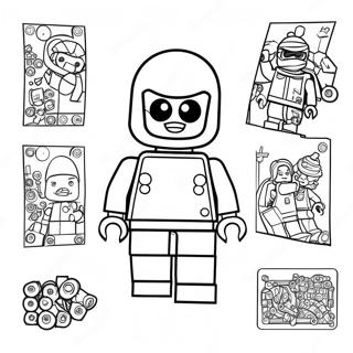 Pagina Para Colorear De Persona Lego 48234-40104