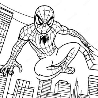 Pagina Para Colorear De Spiderman 2 48244-40098