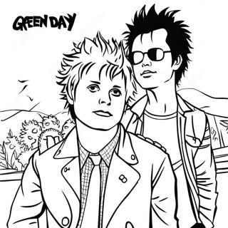 Pagina Para Colorear De Green Day 48274-40126