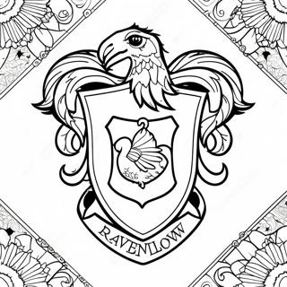 Pagina Para Colorear Del Escudo De Ravenclaw 48304-40138