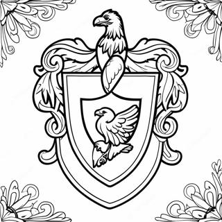 Pagina Para Colorear Del Escudo De Ravenclaw 48304-40139