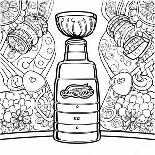 Pagina Para Colorear Stanley Cup 4841-3890