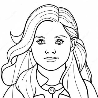 Pagina Para Colorear De Ginny Weasley 48454-40264