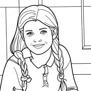 Ginny Weasley Páginas Para Colorear