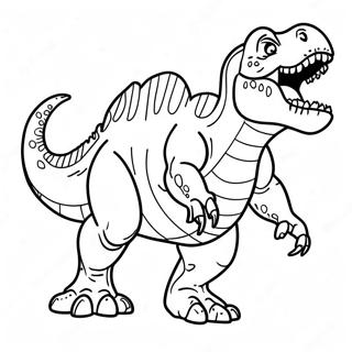 Pagina Para Colorear De Giganotosaurus Rugiendo 48835-40569