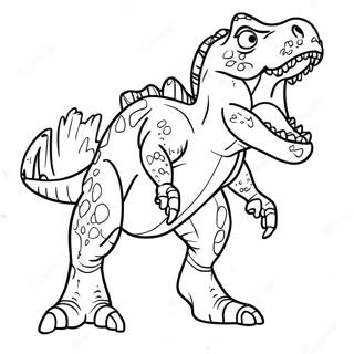 Pagina Para Colorear De Giganotosaurus Rugiendo 48835-40572