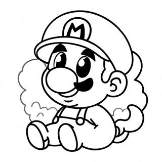 Pagina Para Colorear De Baby Mario 48884-40595