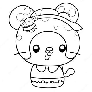 Pagina Para Colorear De Sanrio Anime 48954-40663