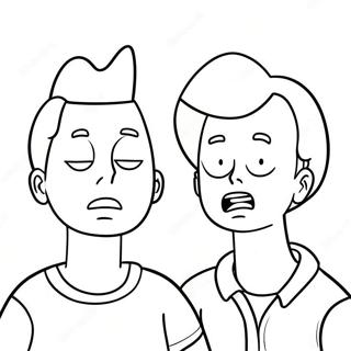 Pagina Para Colorear De Beavis Y Butthead 48994-40690