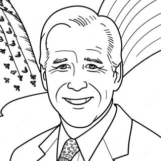 Joe Biden Páginas Para Colorear