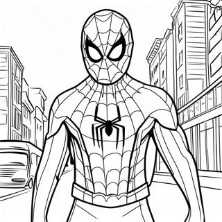 Pagina Para Colorear De Spider Man Lejos De Casa 49044-40736