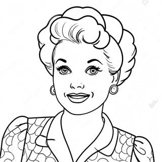 Pagina Para Colorear De I Love Lucy 49504-41104