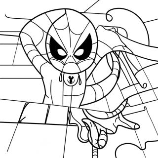 Pagina Para Colorear De Spider Man De Among Us 49514-41308