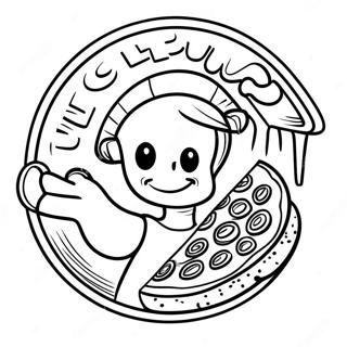 Pagina Para Colorear Del Logo De Little Caesars 49624-41400