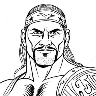 Pagina Para Colorear De Wwe 4962-3978