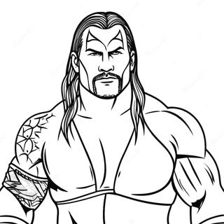 Pagina Para Colorear De Wwe 4962-3979