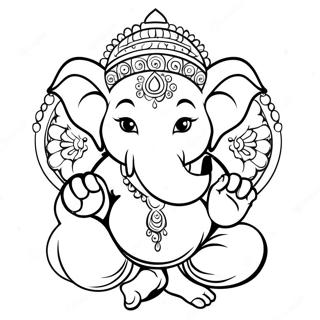 Pagina Para Colorear De Ganesha 49814-41547