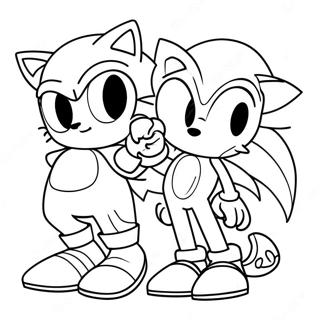 Pagina Para Colorear De Amigos De Sonic 49874-41600