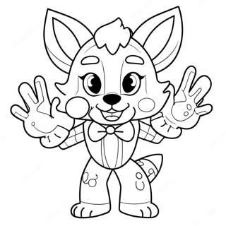 Pagina Para Colorear De Funtime Foxy 49974-41680