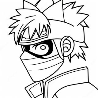 Pagina Para Colorear De Sharingan Kakashi 50104-41790