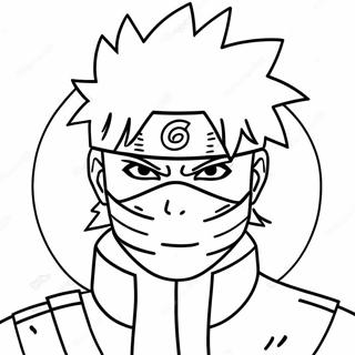 Pagina Para Colorear De Kakashi Hatake Con Sharingan 50105-41786