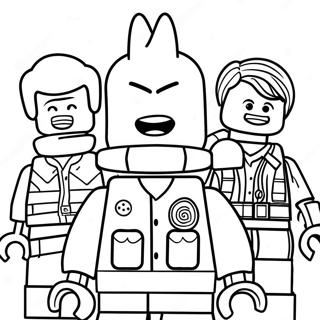 Pagina Para Colorear De La Pelicula De Lego 50204-41871