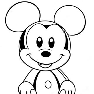 Pagina Para Colorear De Mickey 50294-41935