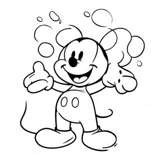 Pagina Para Colorear De Mickey 50294-41936