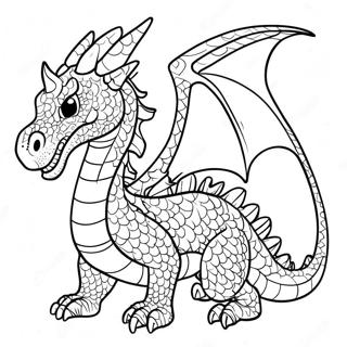 Pagina Para Colorear Dragon Dificil 50304-41937