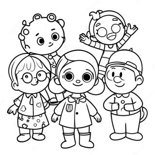 Pagina Para Colorear De Personajes De Pbs Kids 5043-4046