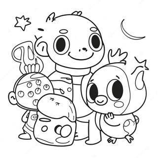 Pagina Para Colorear De Personajes De Pbs Kids 5043-4047