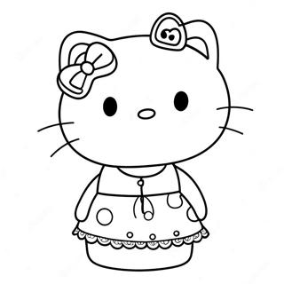 Pagina Para Colorear De Hello Kitty Y2k 50464-42071