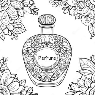 Pagina Para Colorear De Botella De Perfume 50494-42088