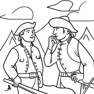 Lewis Y Clark Páginas Para Colorear