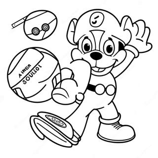 Pagina Para Colorear De Deportes De Disney 50704-42252