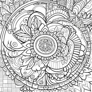 Pagina Para Colorear De Mandala De Recuperacion Relajante 50855-42379