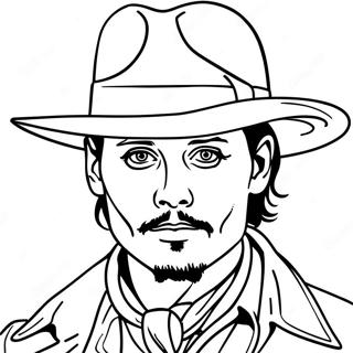 Pagina Para Colorear De Johnny Depp 50954-42440