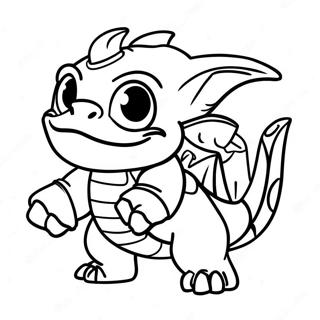 Skylander Páginas Para Colorear