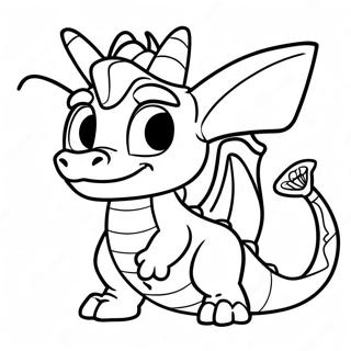 Pagina Para Colorear De Spyro El Dragon Skylander 51025-42510