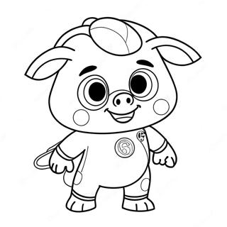 Pagina Para Colorear De Alpha Pig Super Why 51074-42550