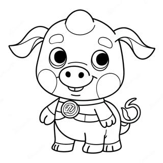 Pagina Para Colorear De Alpha Pig Super Why 51074-42552